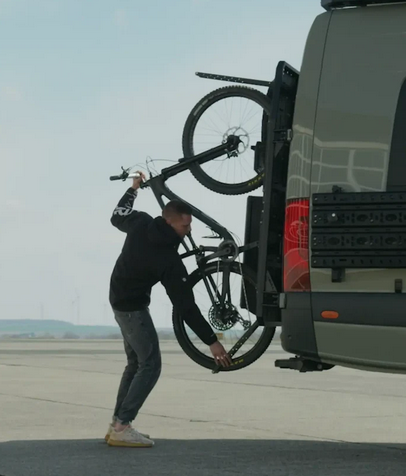 XBULL 1UP Fahrradträger Verwendung