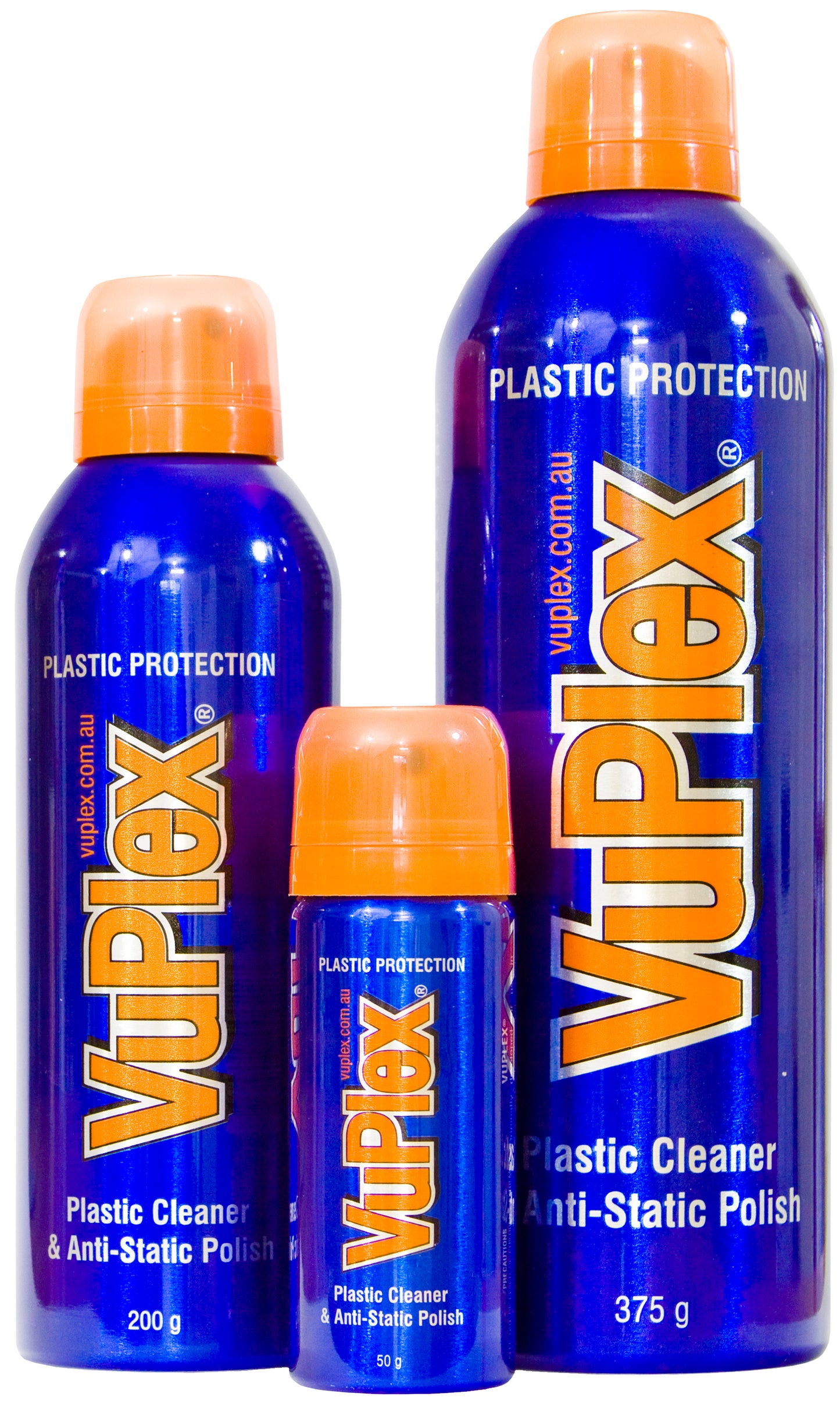 VuPlex Flasche, Kunststoff Reiniger-Politur und Beschichtung, in verschiedenen Größen für effiziente Pflege
