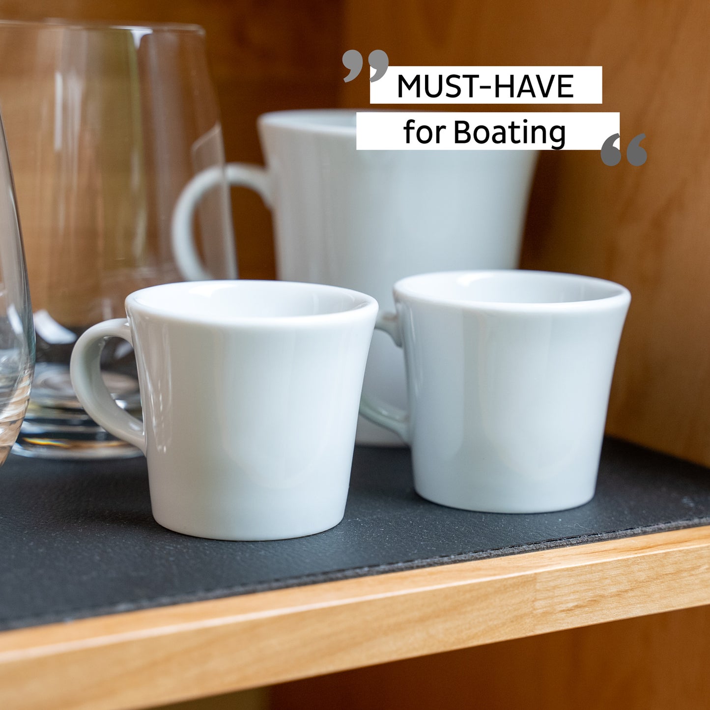 Silwy - Porzellan Magnet-Espressotassen