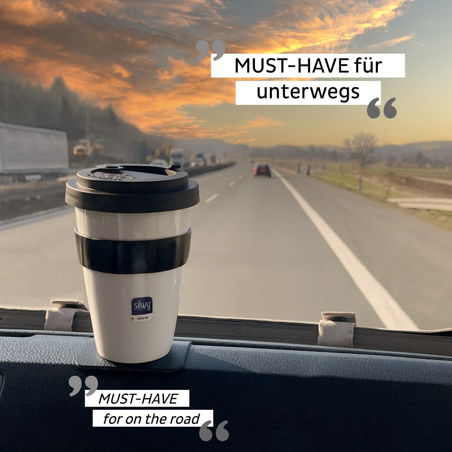 Silwy - Porzellan TO-GO-CUP - Artenus Tech