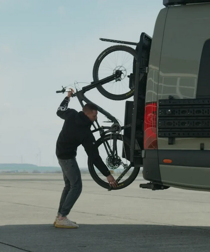 XBULL 1UP Fahrradträger Bundle Verwendung