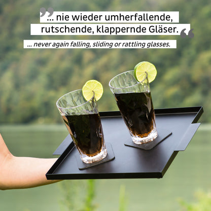 Silwy - Magnet-Kunststoffbecher Longdrink 2er-Set * Classic*